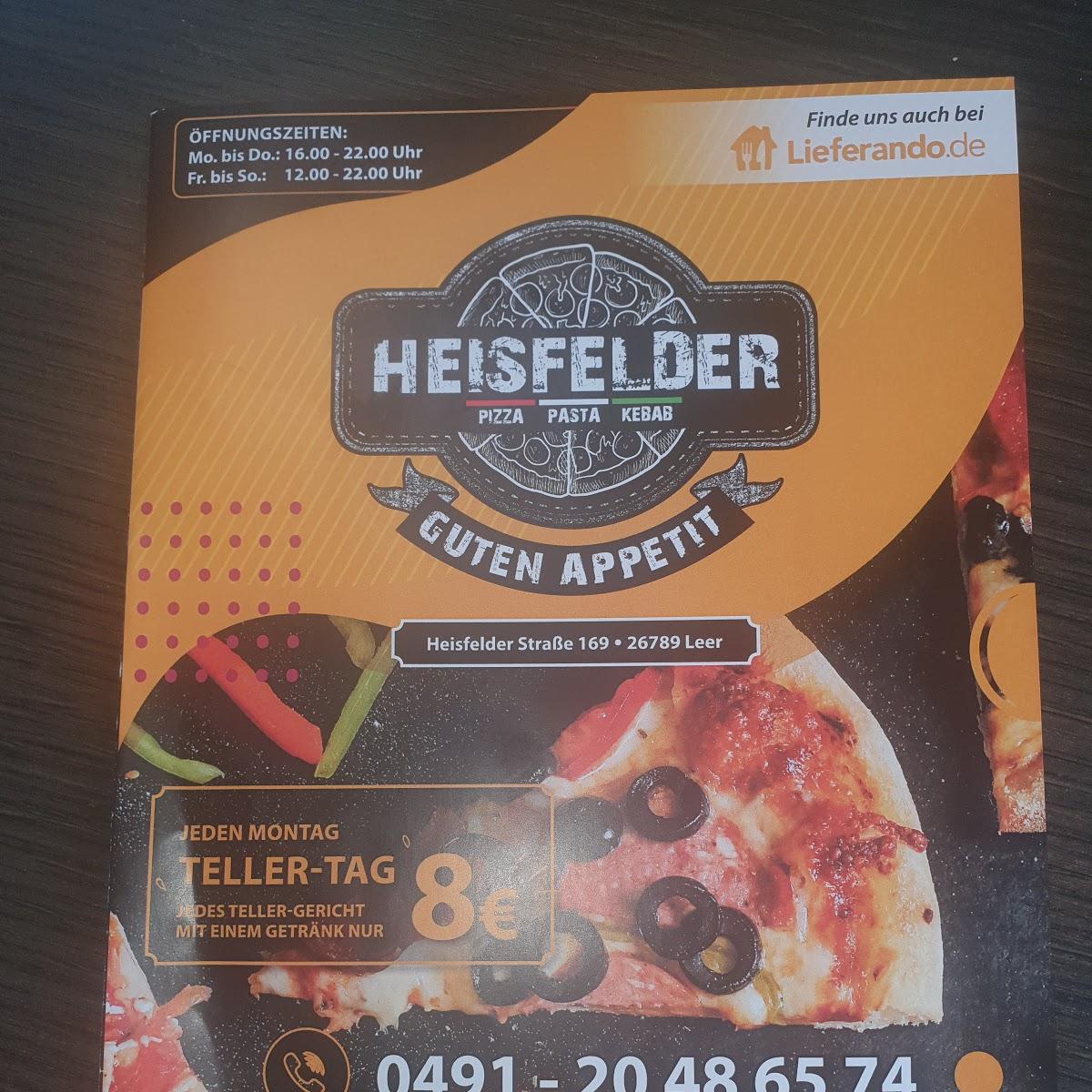 Restaurant "Pizzeria Heisfelde" in Leer (Ostfriesland)