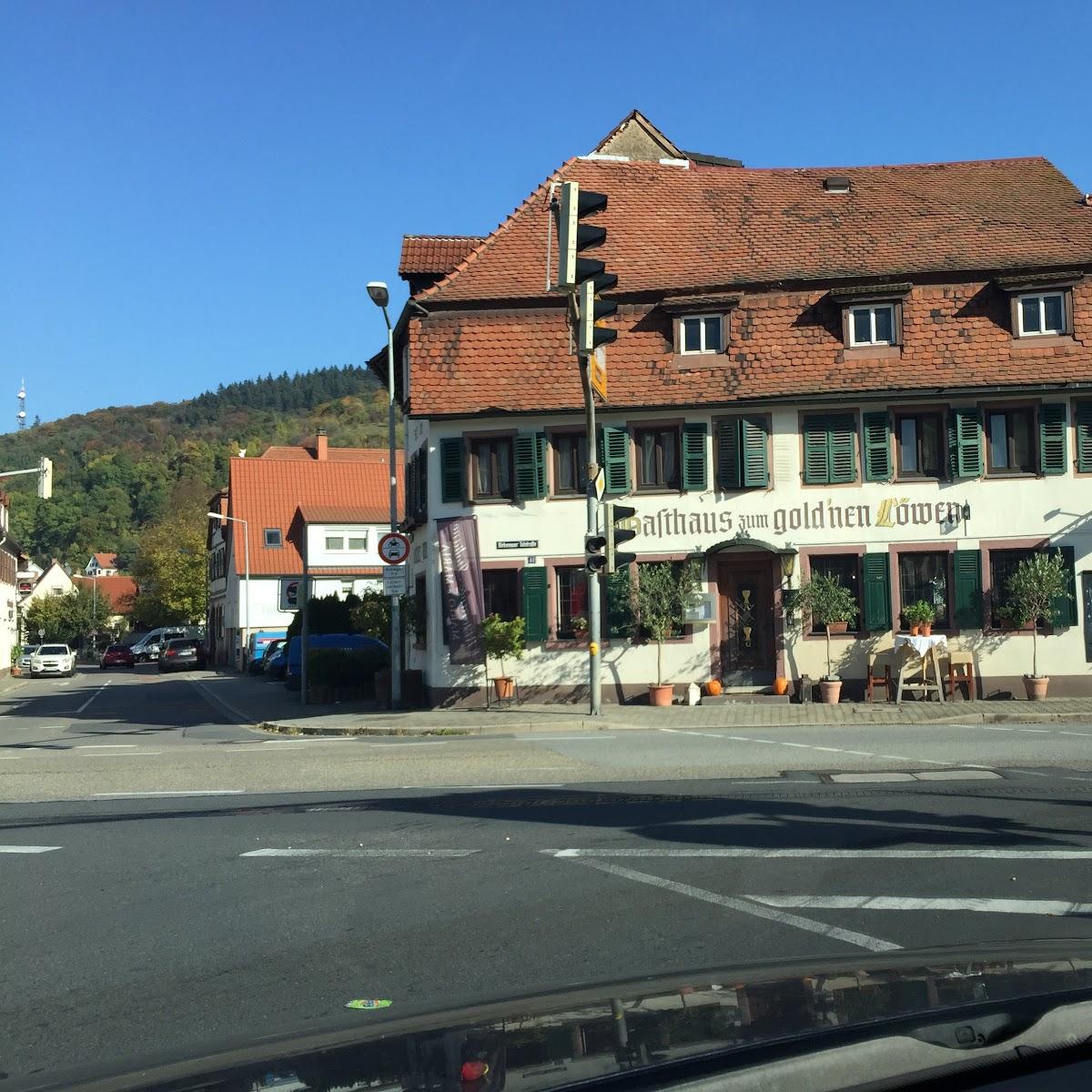 Restaurant "Mario e Maria Zum Goldenen Löwen" in Weinheim