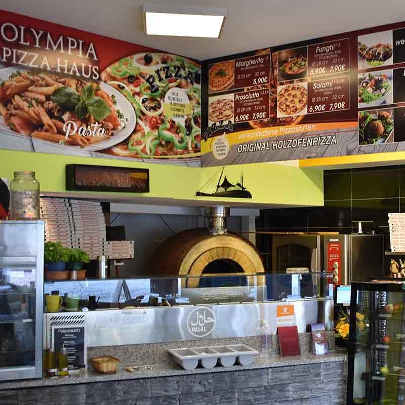 Restaurant "Olympia Pizza Haus" in München