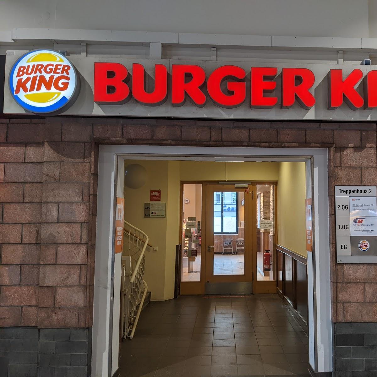 Restaurant "Burger King" in Chemnitz