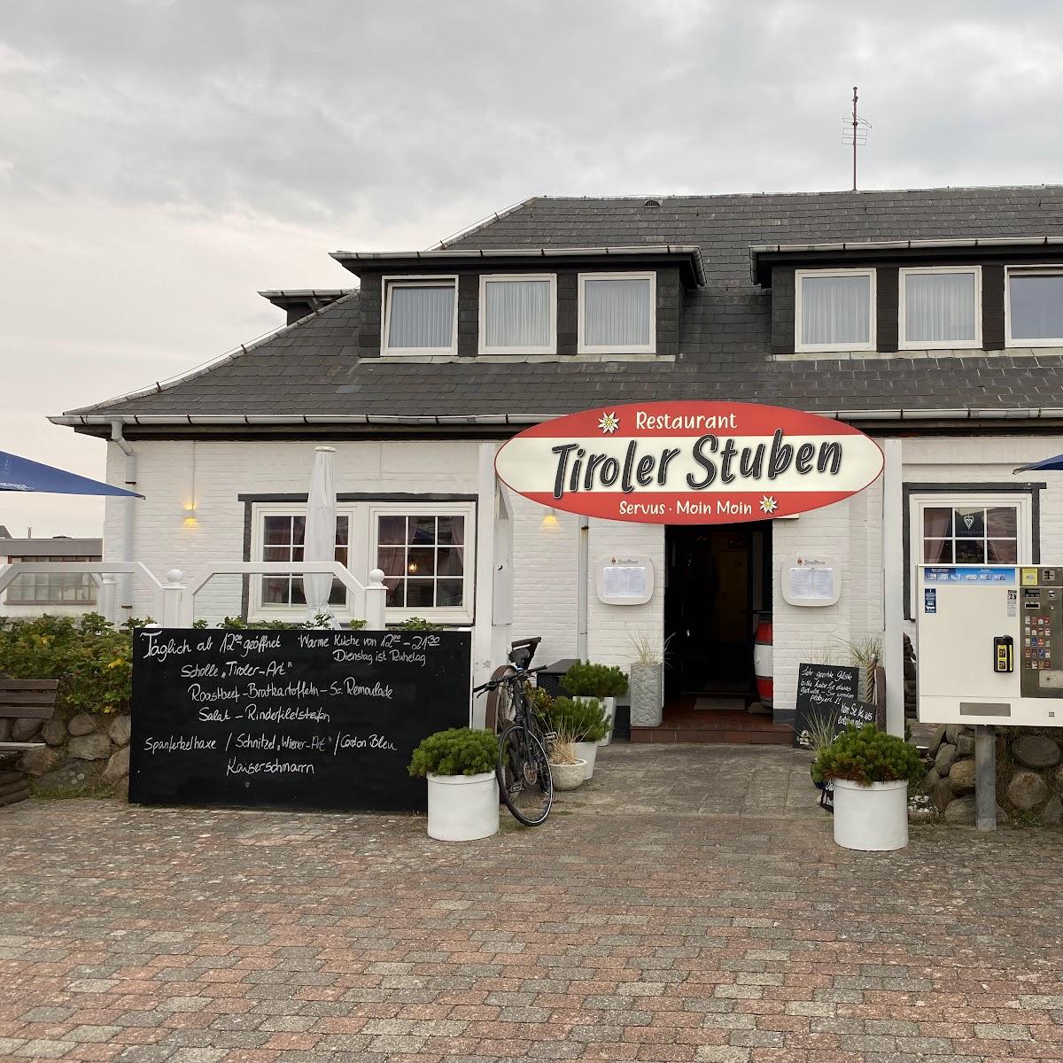 Restaurant "Tiroler Stuben" in Hörnum (Sylt)