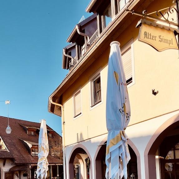 Restaurant "Alter Simpl" in Staufen im Breisgau