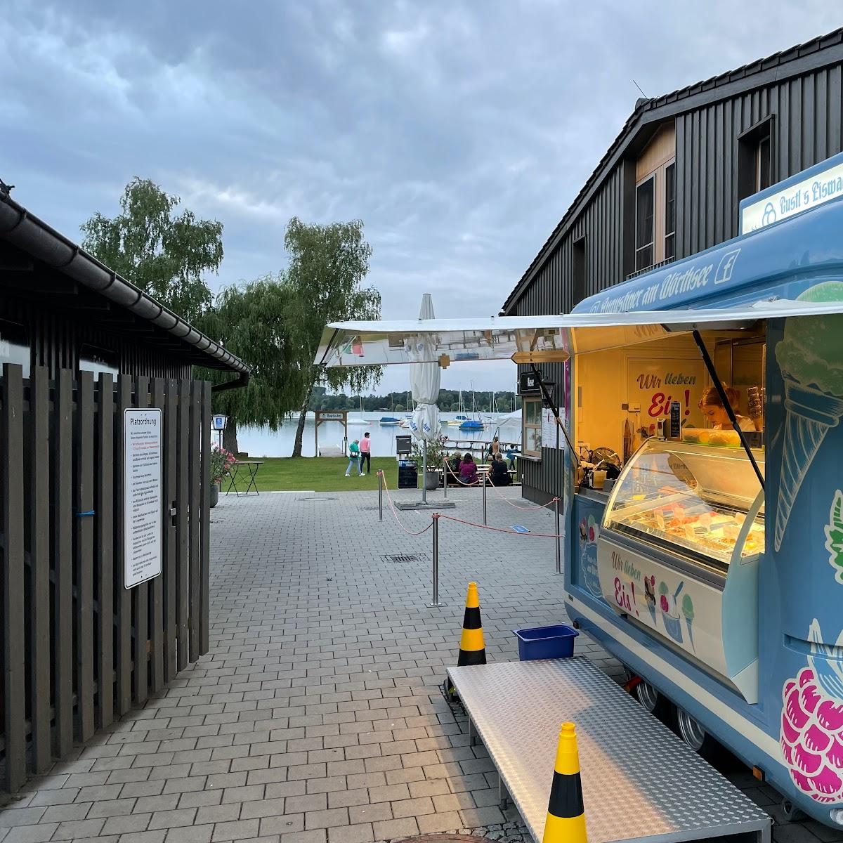 Restaurant "Gustls Eiswagerl" in Wörthsee