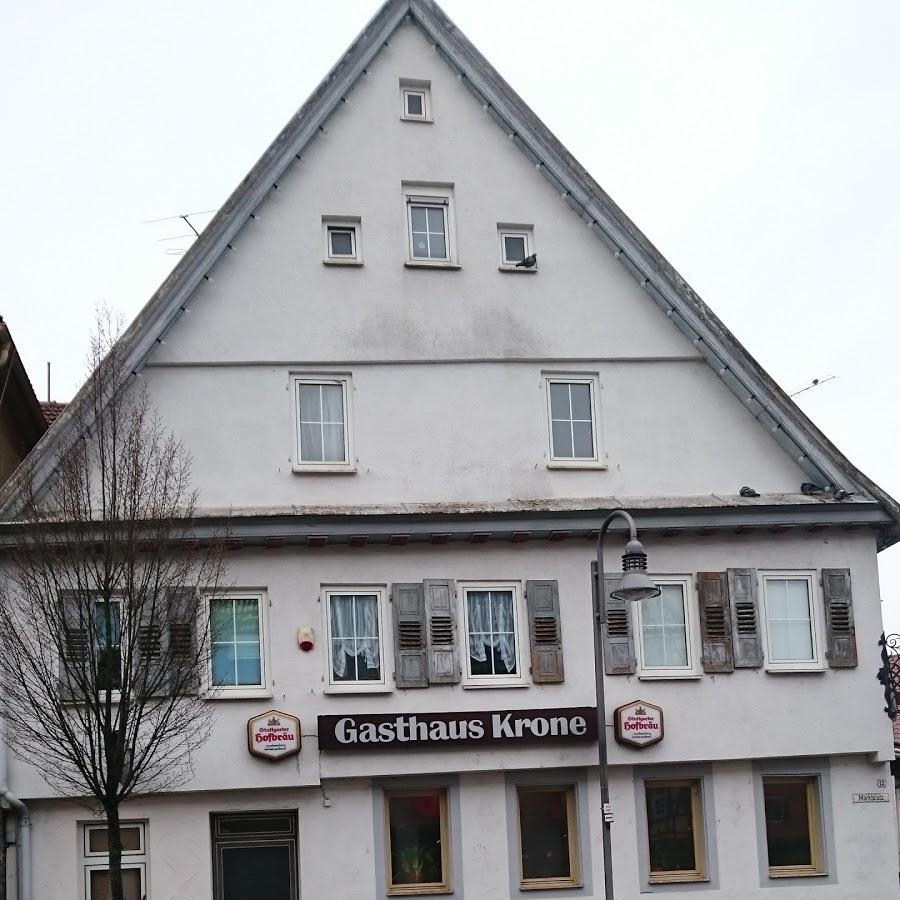 Restaurant "Gaststätte Krone" in  Rudersberg