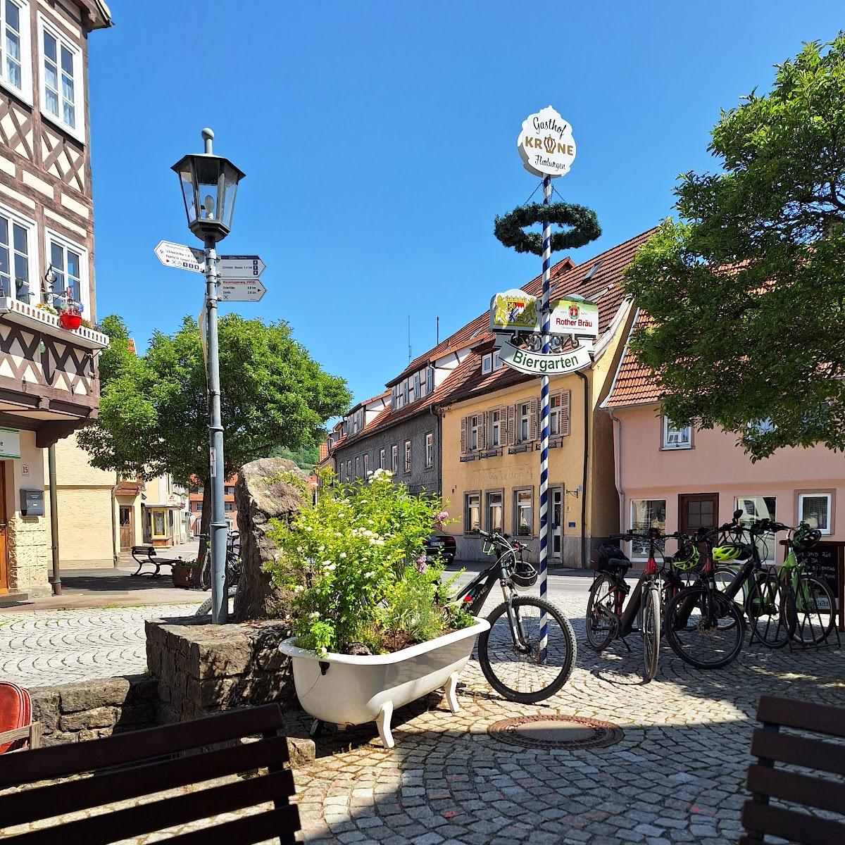 Restaurant "Gasthof Krone" in Fladungen