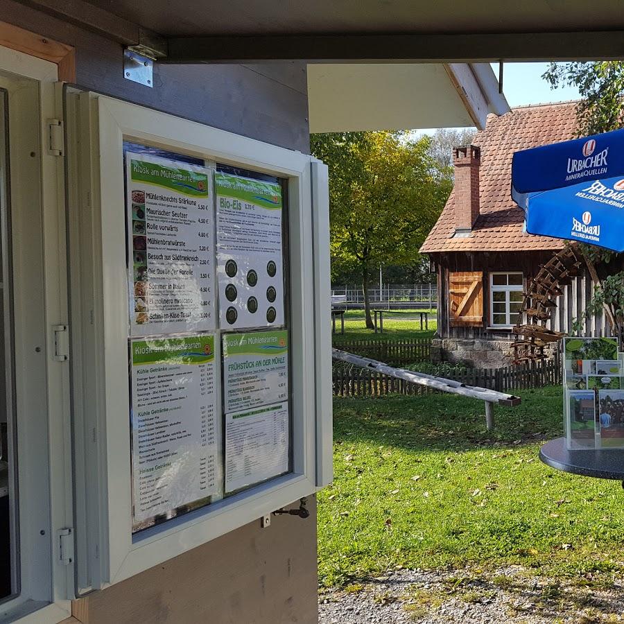 Restaurant "Kiosk am Mühlengarten" in  Rudersberg