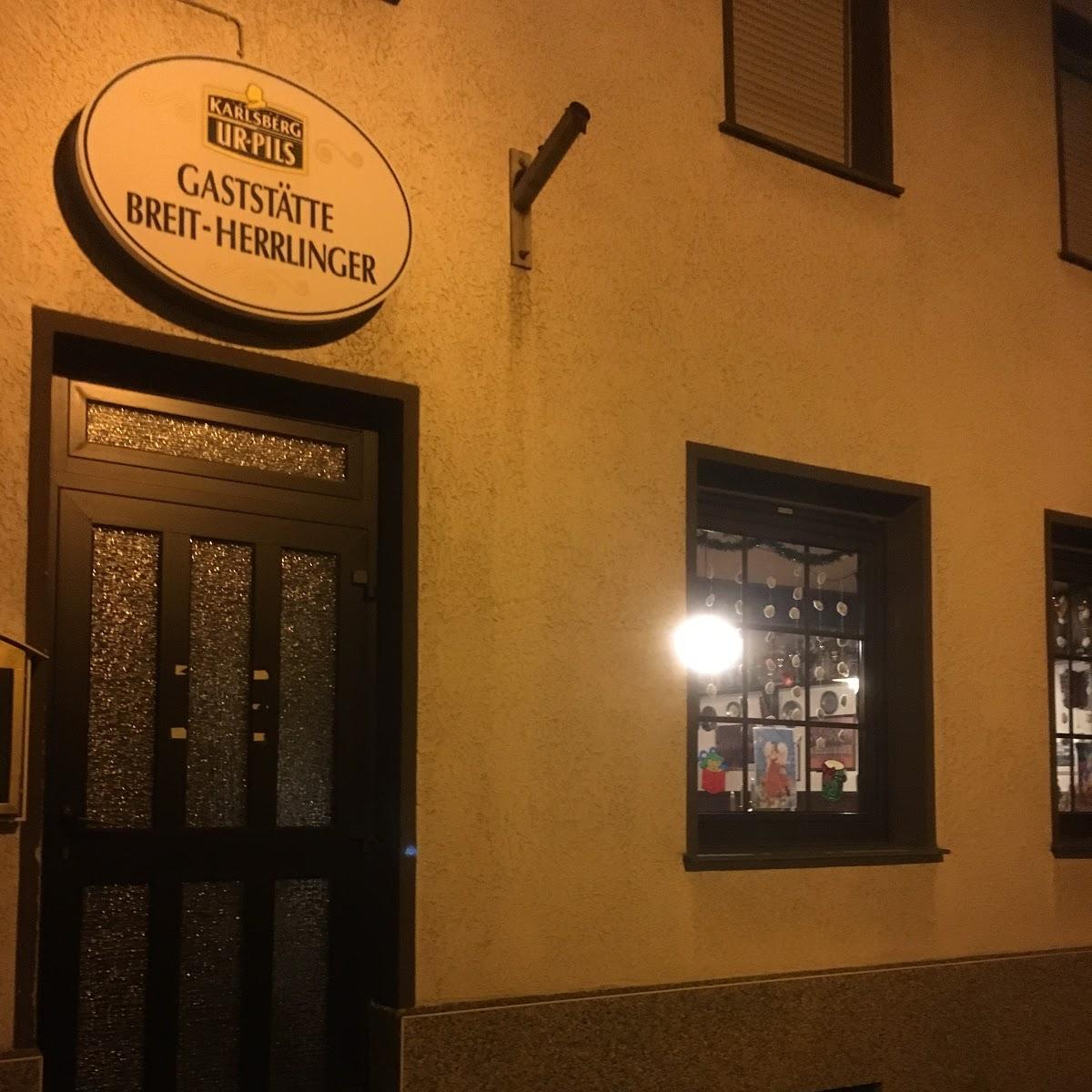 Restaurant "Breit-Herrlinger Gaststätte" in Bexbach