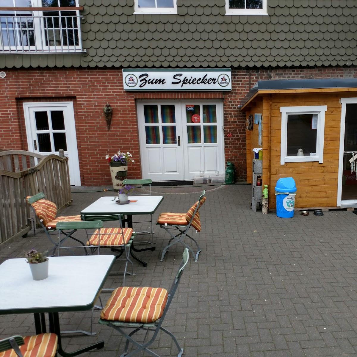 Restaurant "Spieckers Rast" in Moordiek
