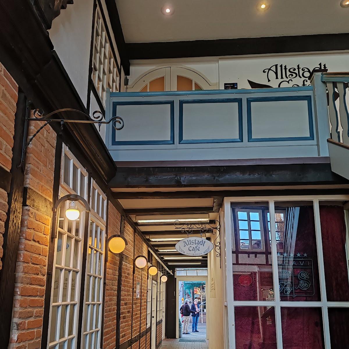 Restaurant "Altstadtcafe" in Stade