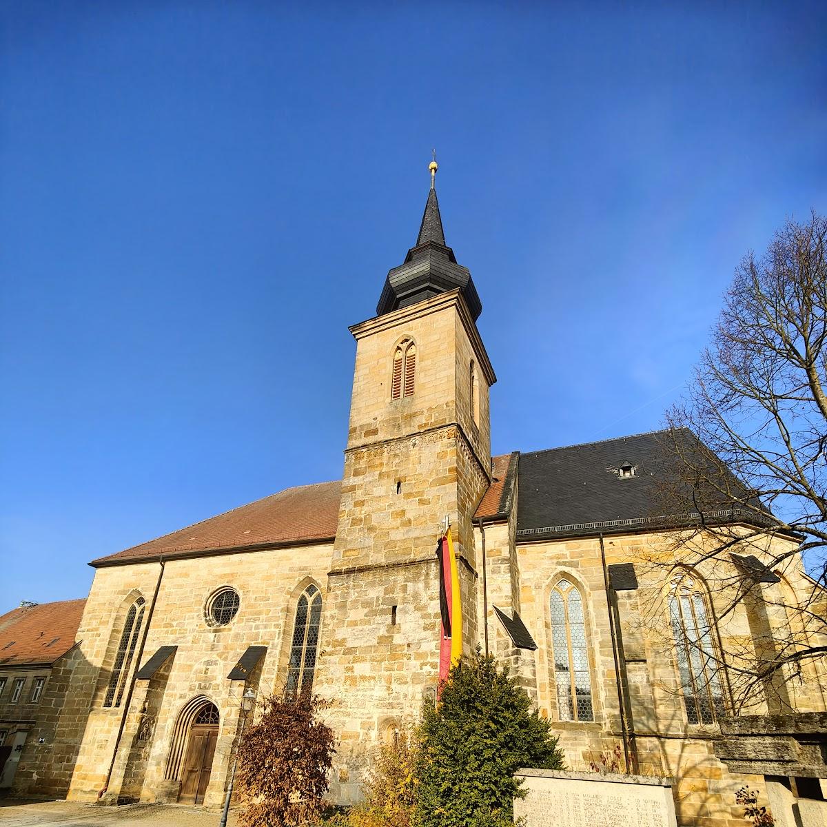 Restaurant "Gasthof - Pension Goldener Stern" in Rattelsdorf