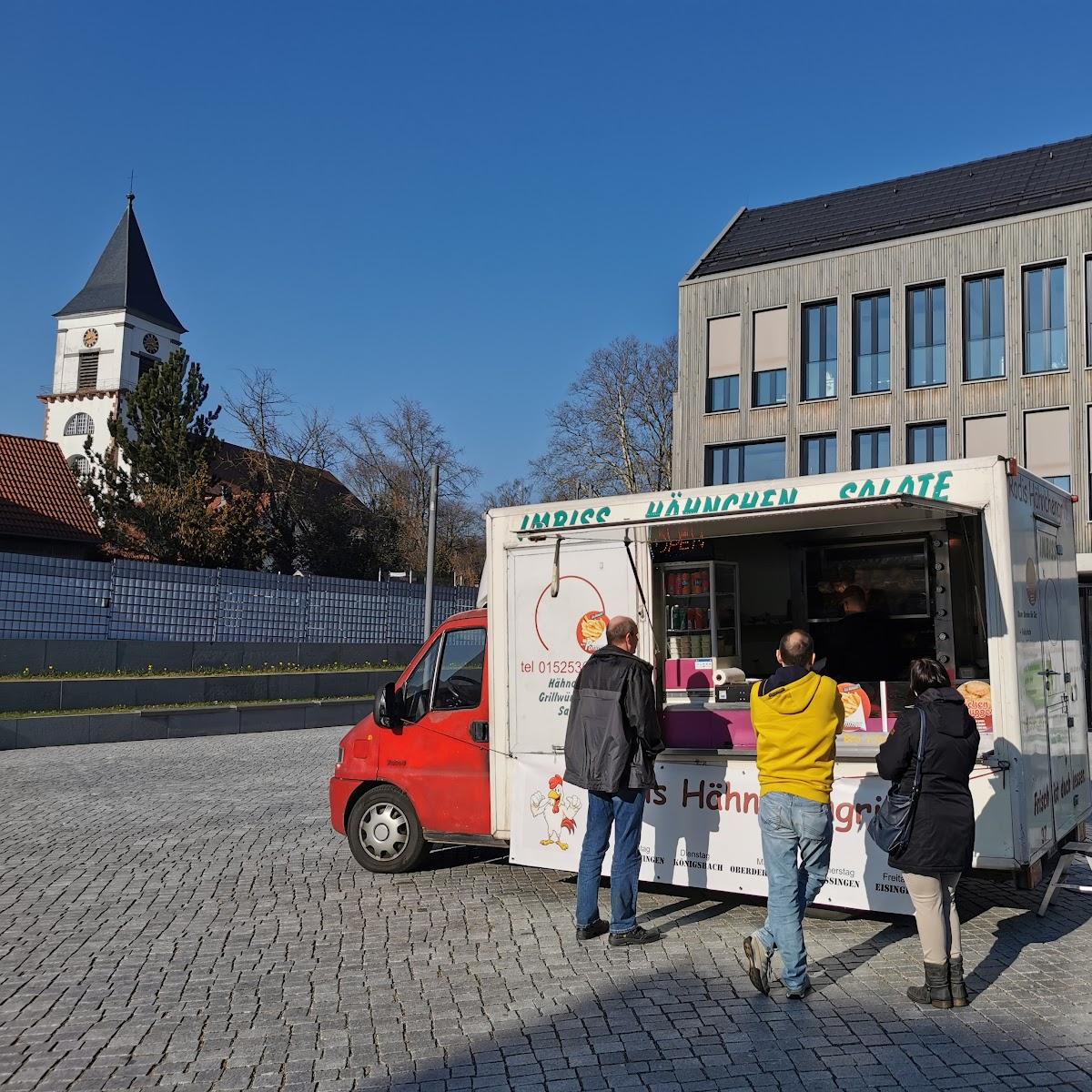 Restaurant "Rodis Hähnchengrill donnerstags vor dem Rathaus" in Walzbachtal