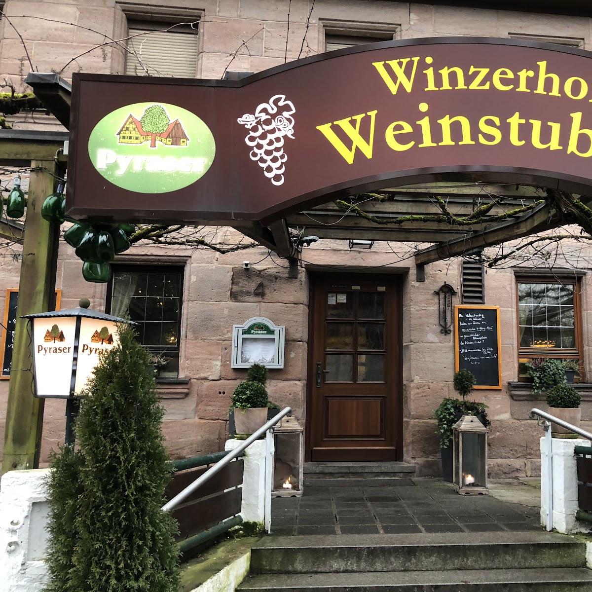 Restaurant "Winzerhof Weinstuben" in Nürnberg