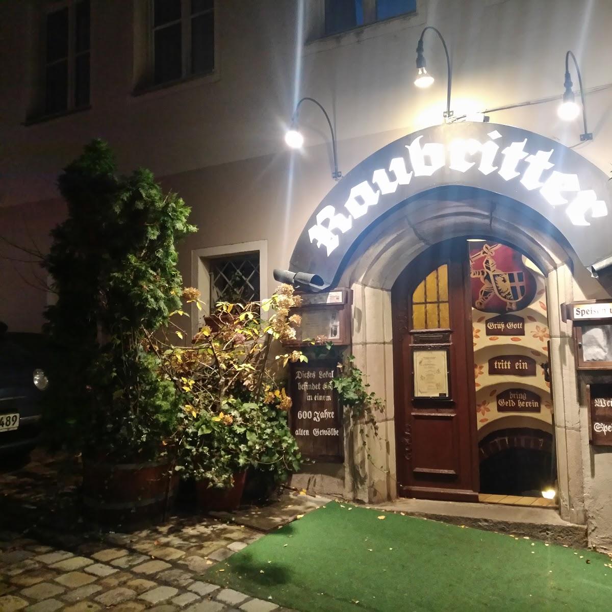 Restaurant "Kellerlokal Raubritter" in Nürnberg