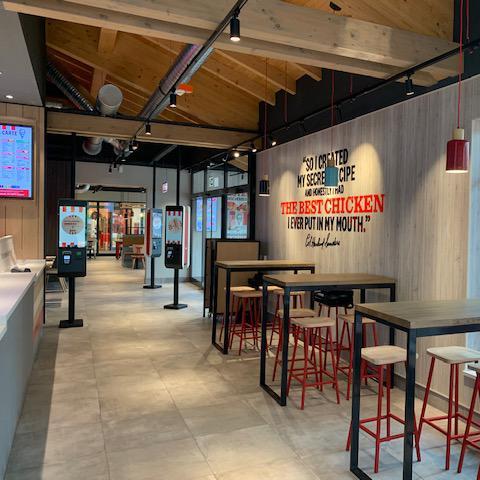 Restaurant "Kentucky Fried Chicken" in Irschenberg