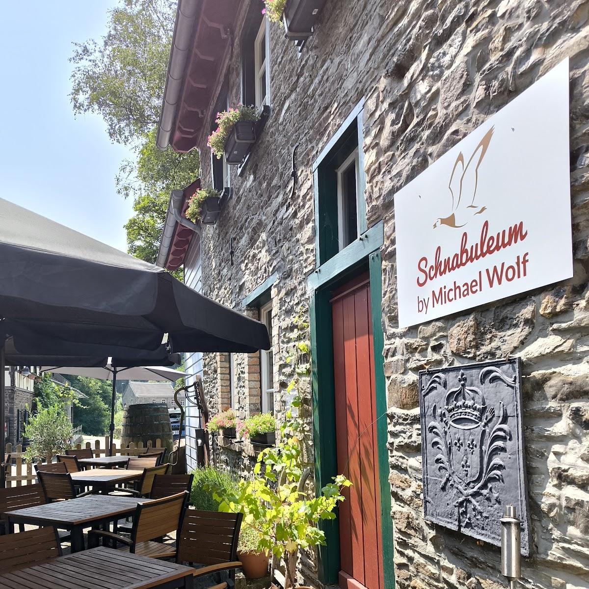 Restaurant "Schnabuleum" in Monschau