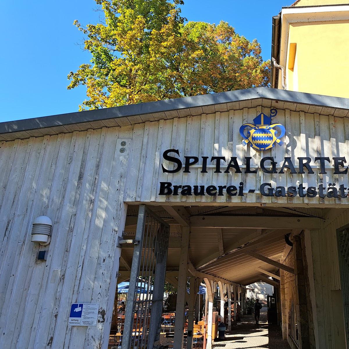 Restaurant "Spitalgarten" in Regensburg
