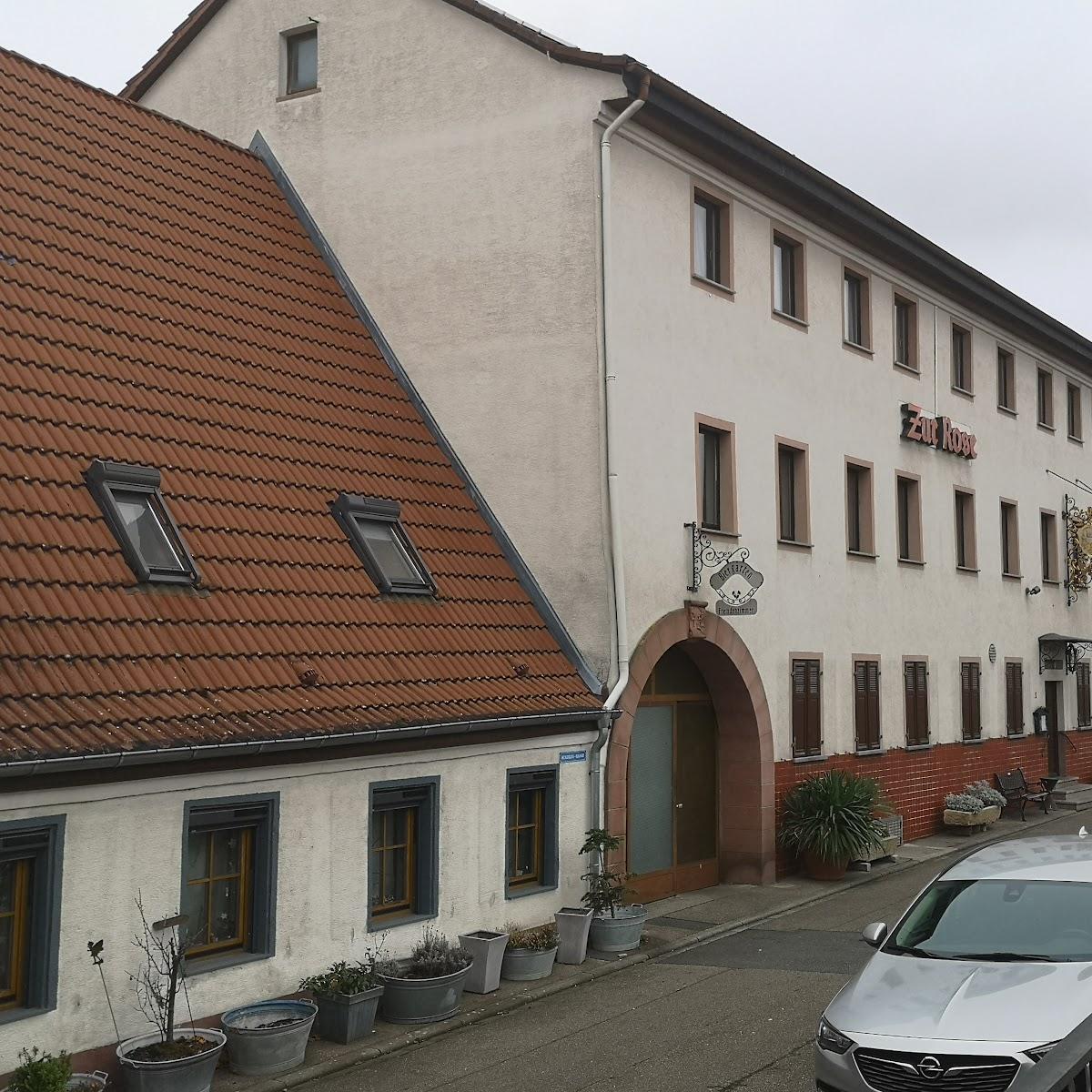 Restaurant "Gasthaus  Zur Rose " in Ilvesheim