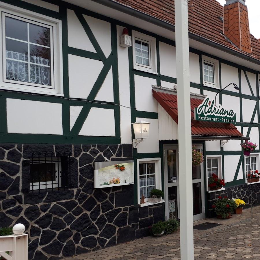 Restaurant "Restaurant & Pension Adriana" in Frankenau