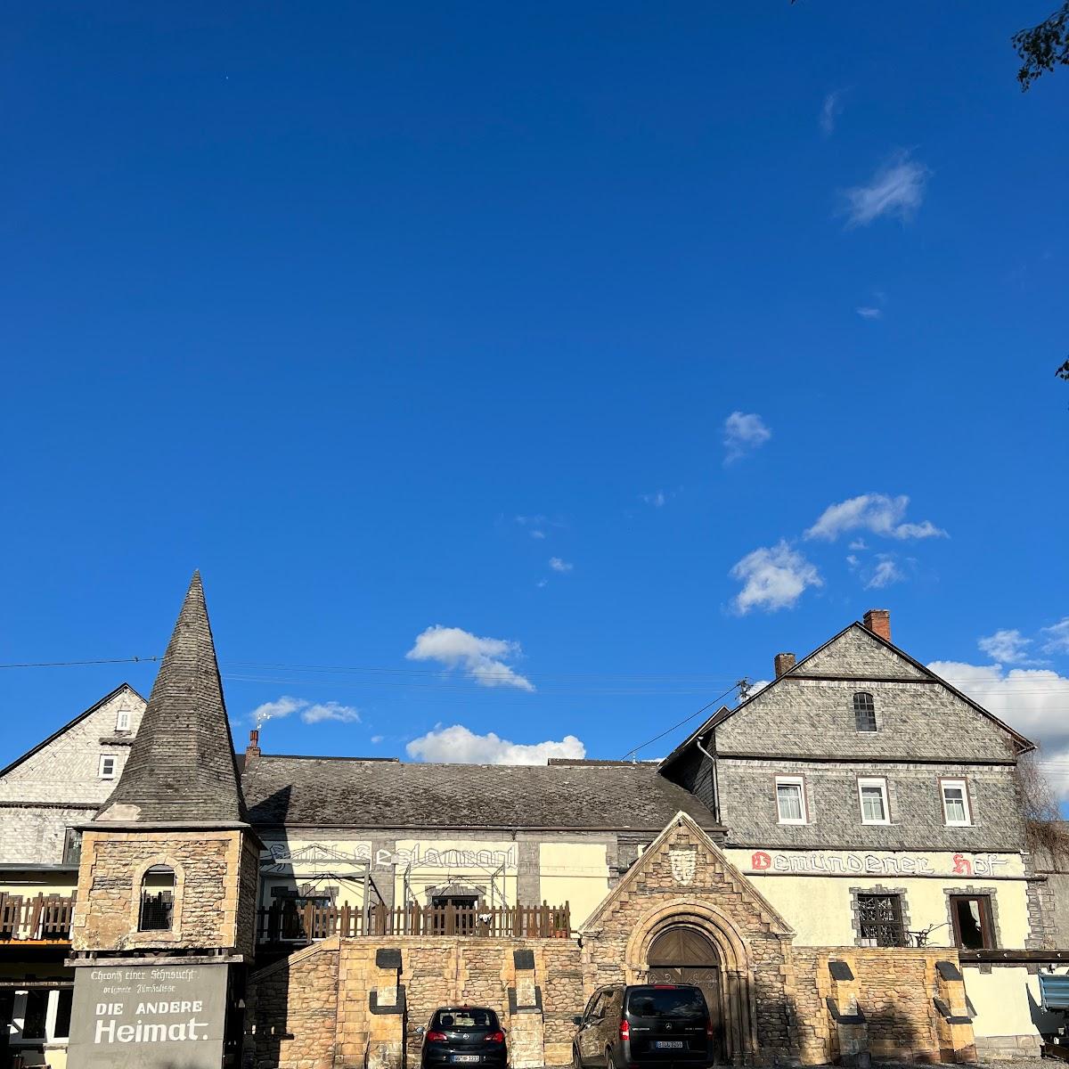 Restaurant "er Hof" in Gemünden