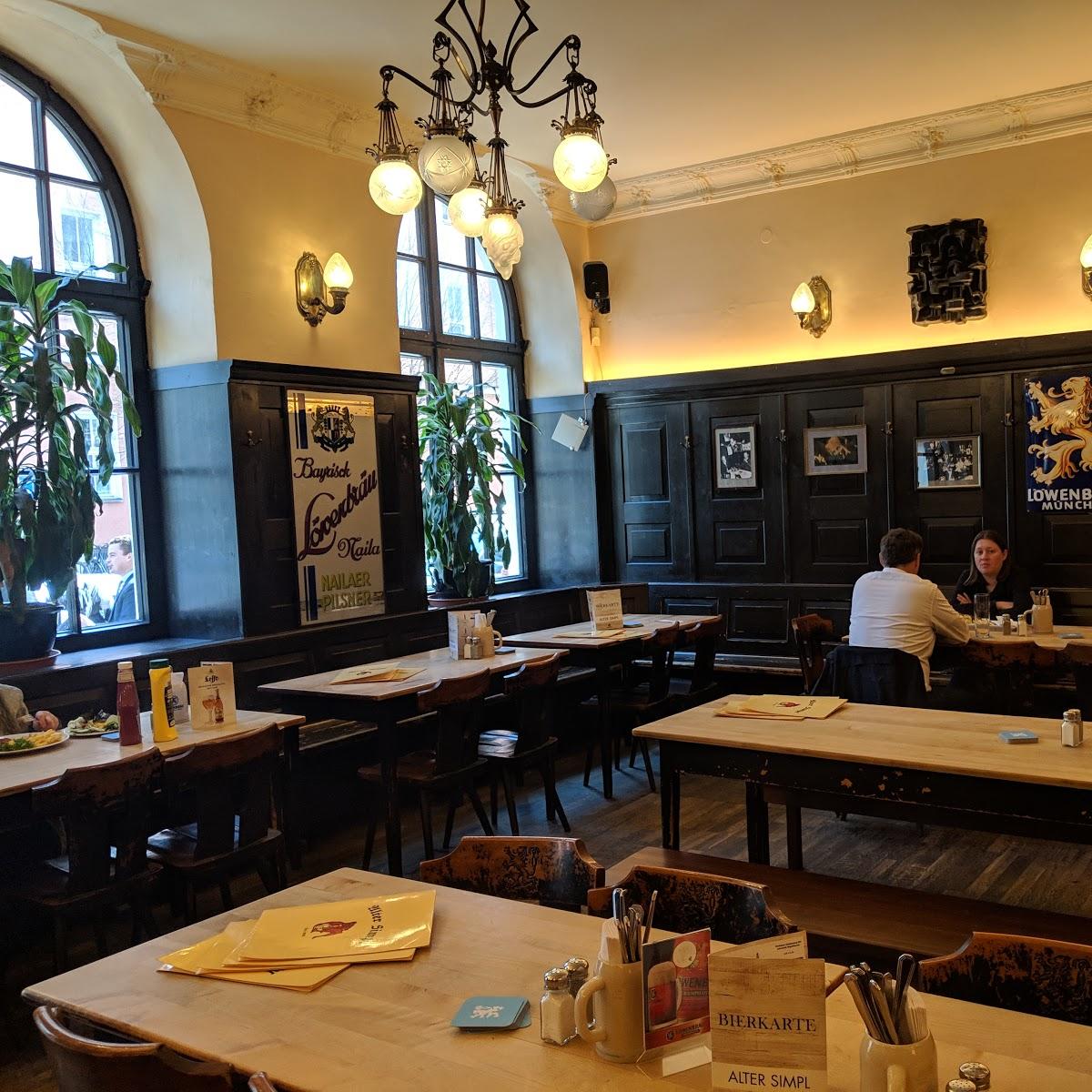 Restaurant "Alter Simpl" in München