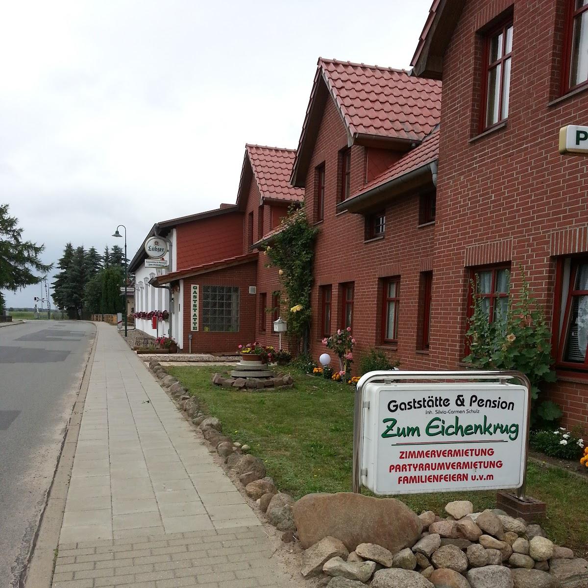 Restaurant " Zum Eichenkrug  Gaststätte & Pension - Silvia-Carmen Schulz" in Domsühl