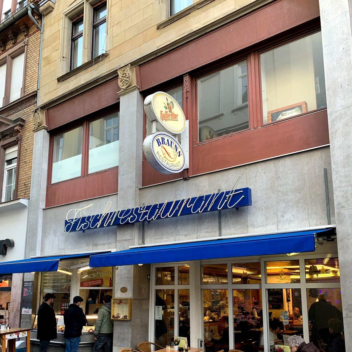 Restaurant "Fischgaststätten Brauns GmbH & Co. KG" in Wiesbaden