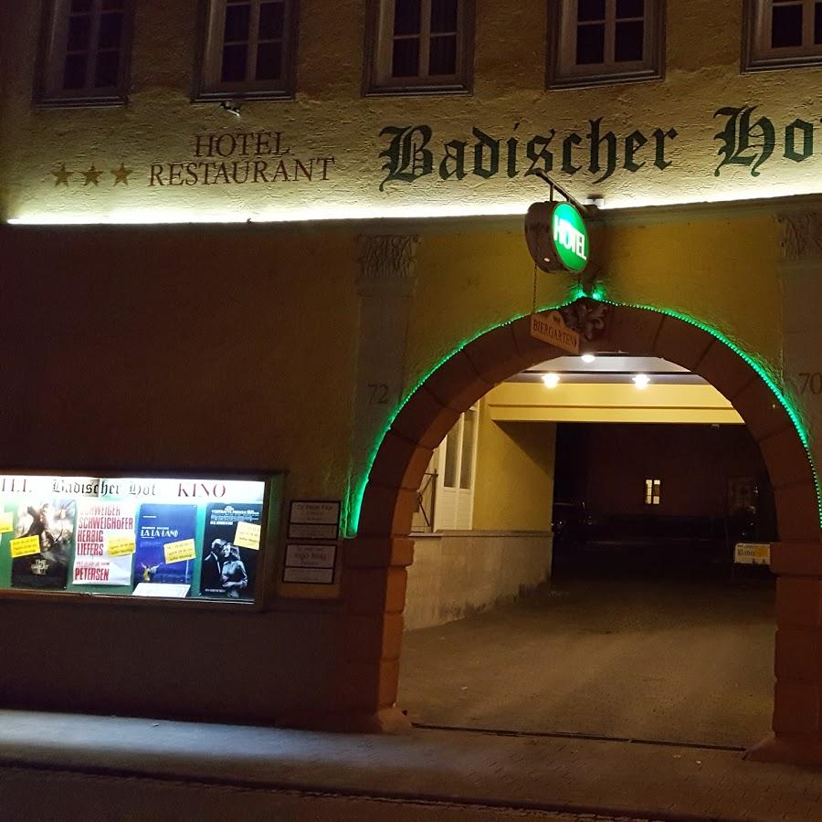 Restaurant "Filmtheater Badischer Hof" in Tauberbischofsheim