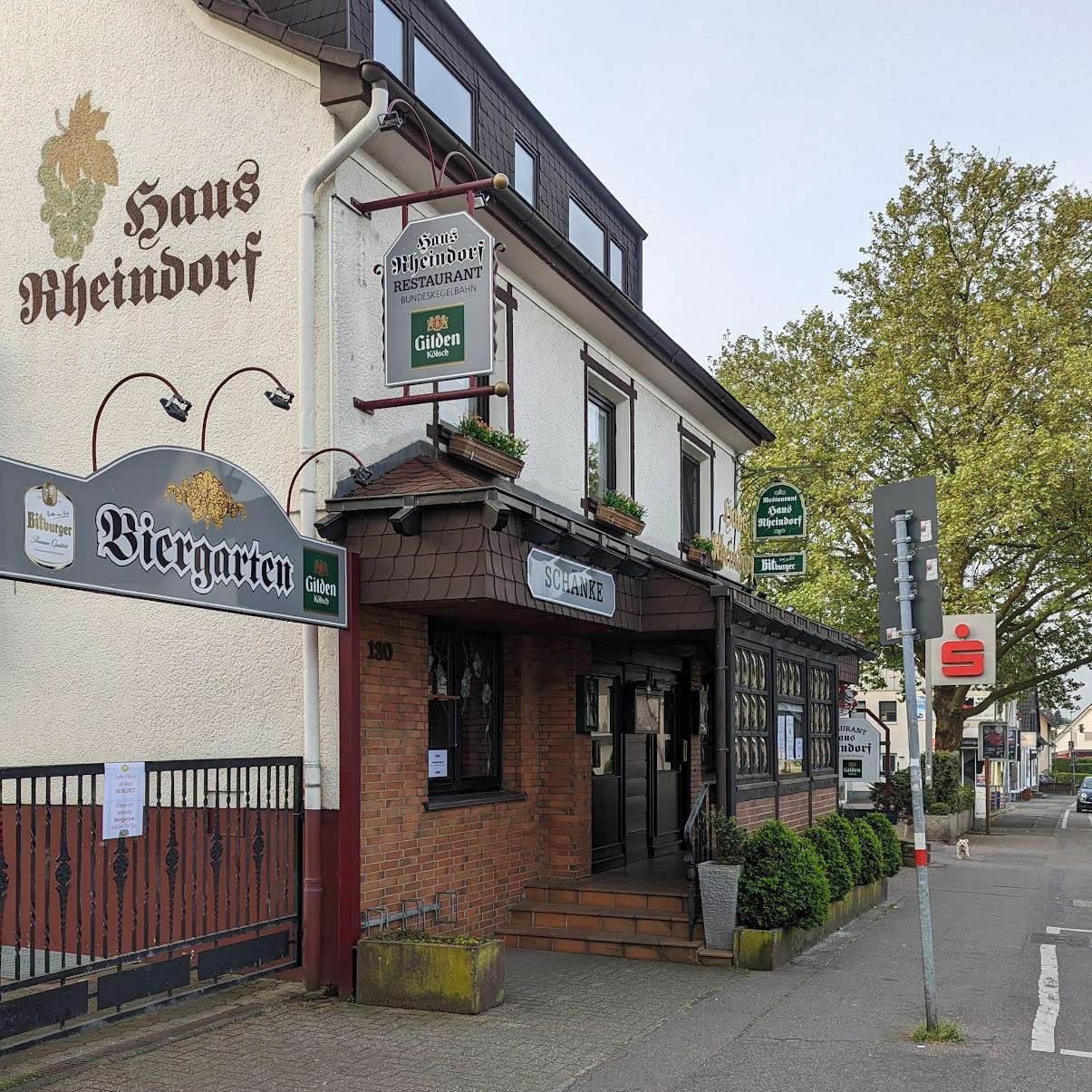 Restaurant "Haus Rheindorf" in Bergisch Gladbach