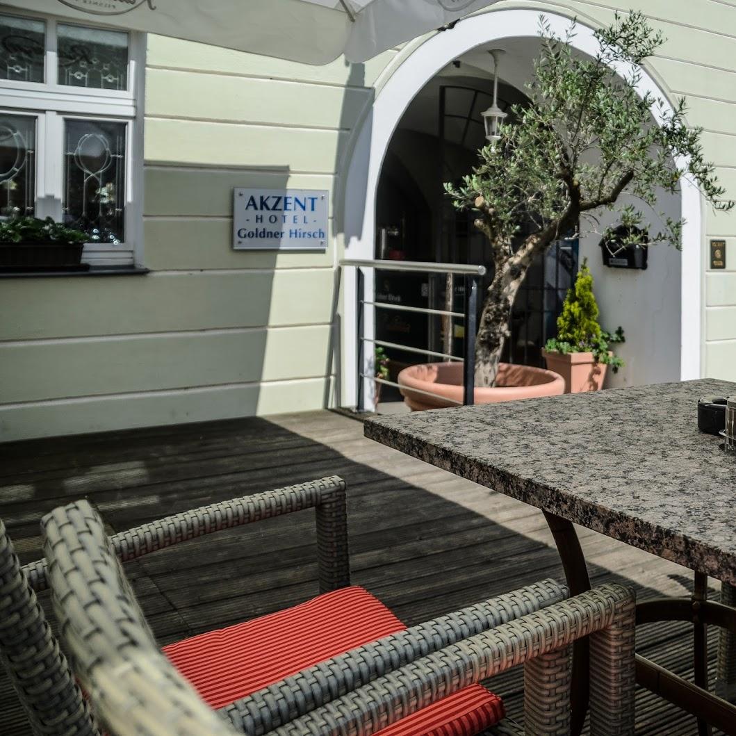 Restaurant "AKZENT Hotel Goldner Hirsch" in Kamenz