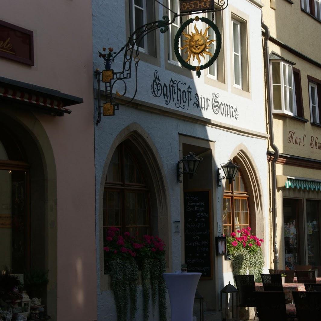 Restaurant "Hotel Sonne" in Rothenburg ob der Tauber