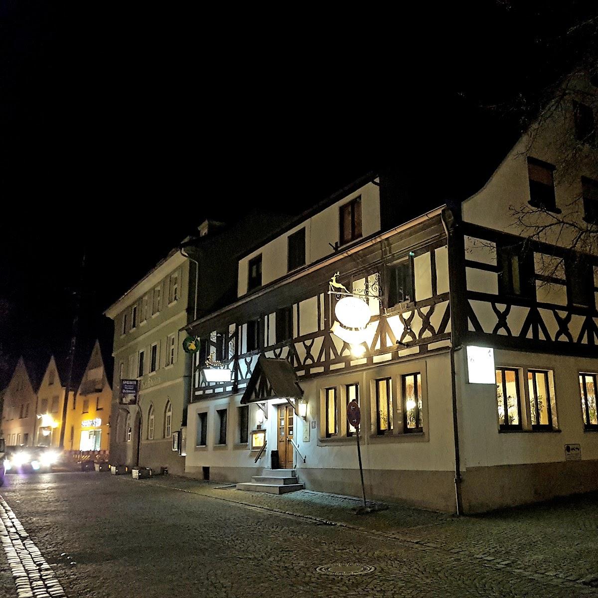Restaurant "Goldener Hirsch" in Burgebrach