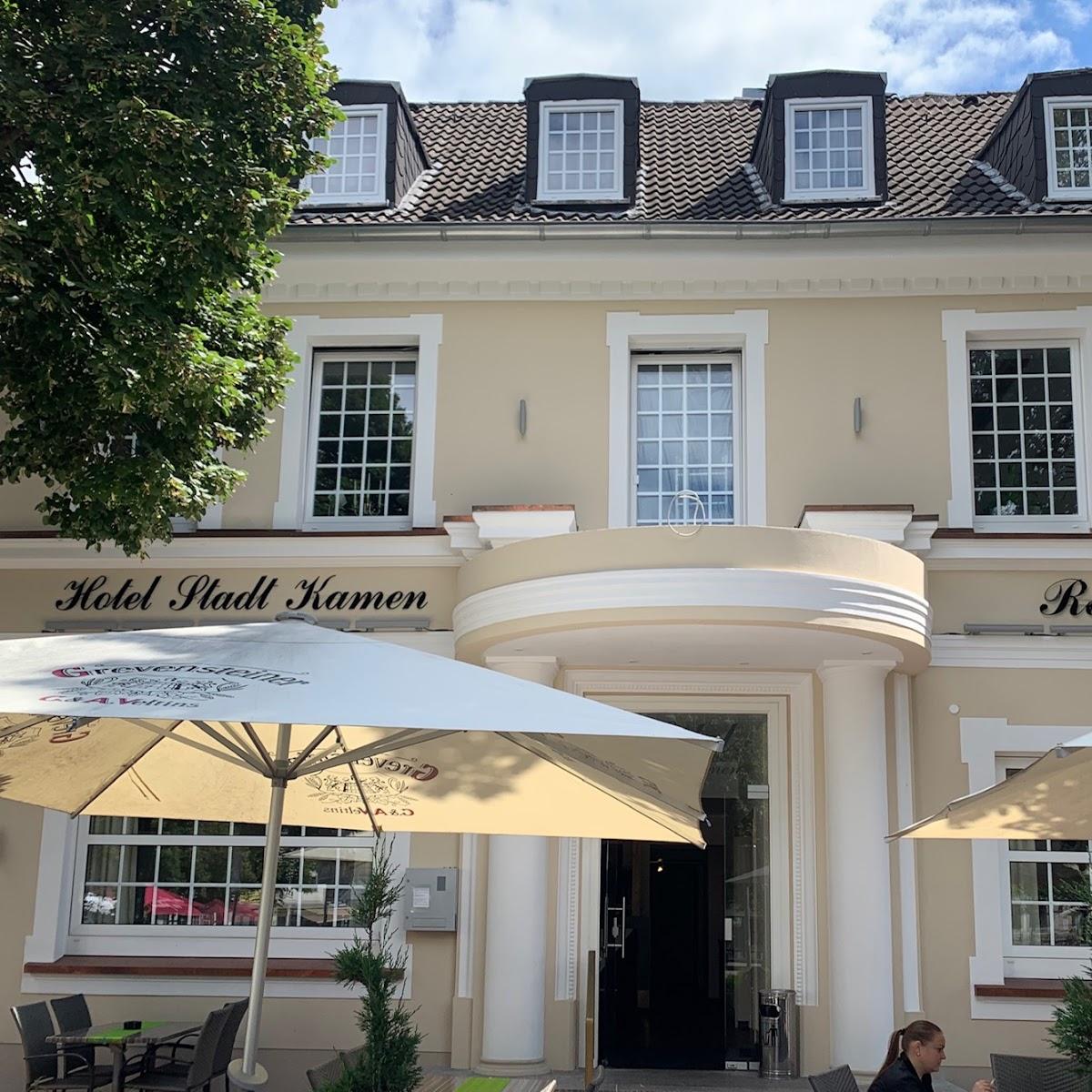 Restaurant "Hotel Stadt" in Kamen