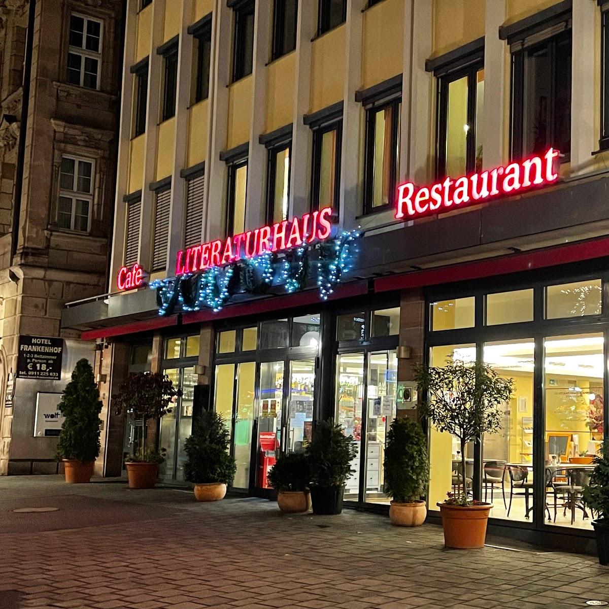Restaurant "Literaturhaus" in Nürnberg