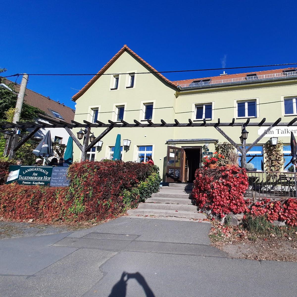 Restaurant "Gasthof Am Talkenberger Hof" in Coswig