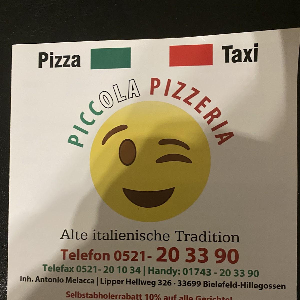Restaurant "Pizzeria Piccola" in Bielefeld