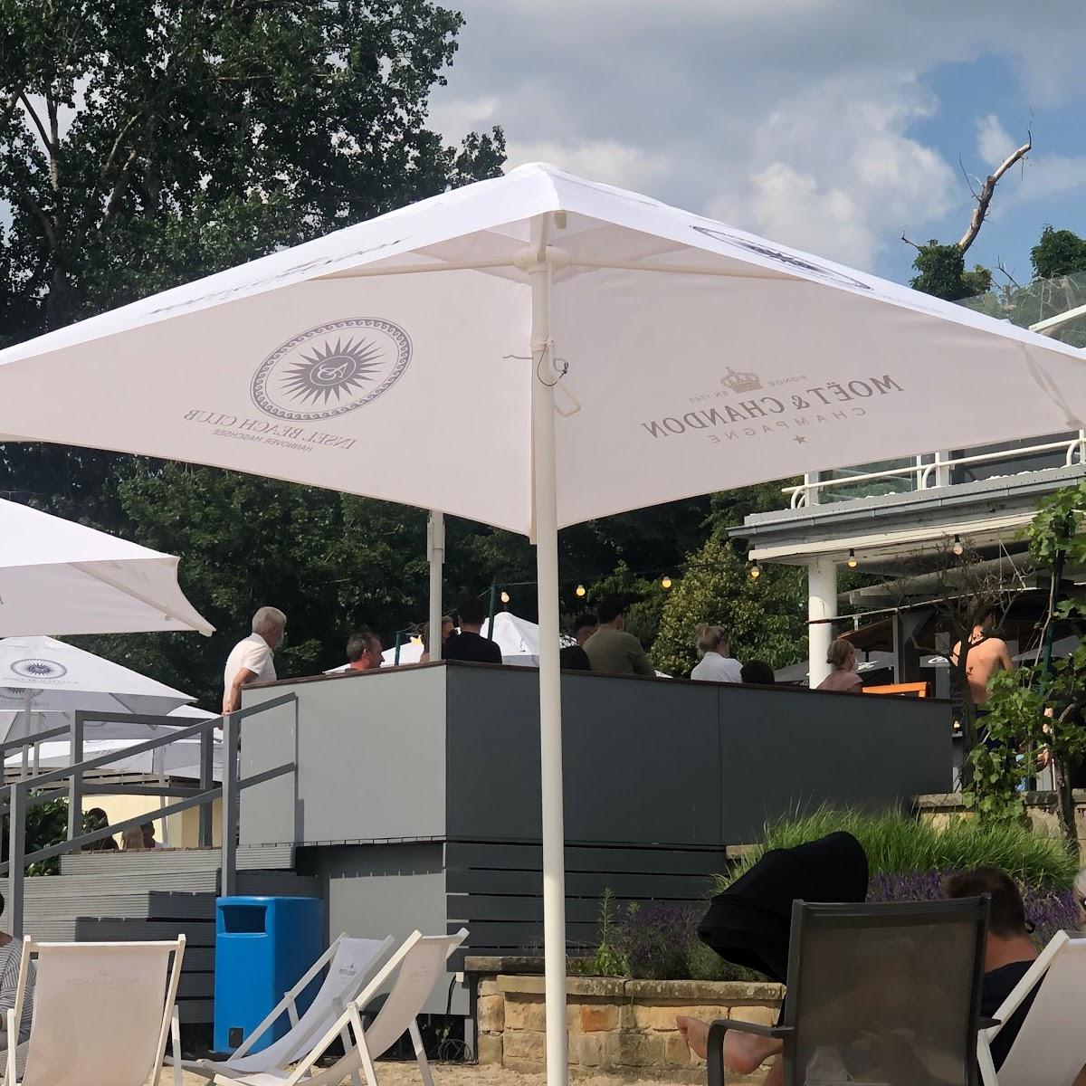 Restaurant "Insel Beach Club" in Hannover