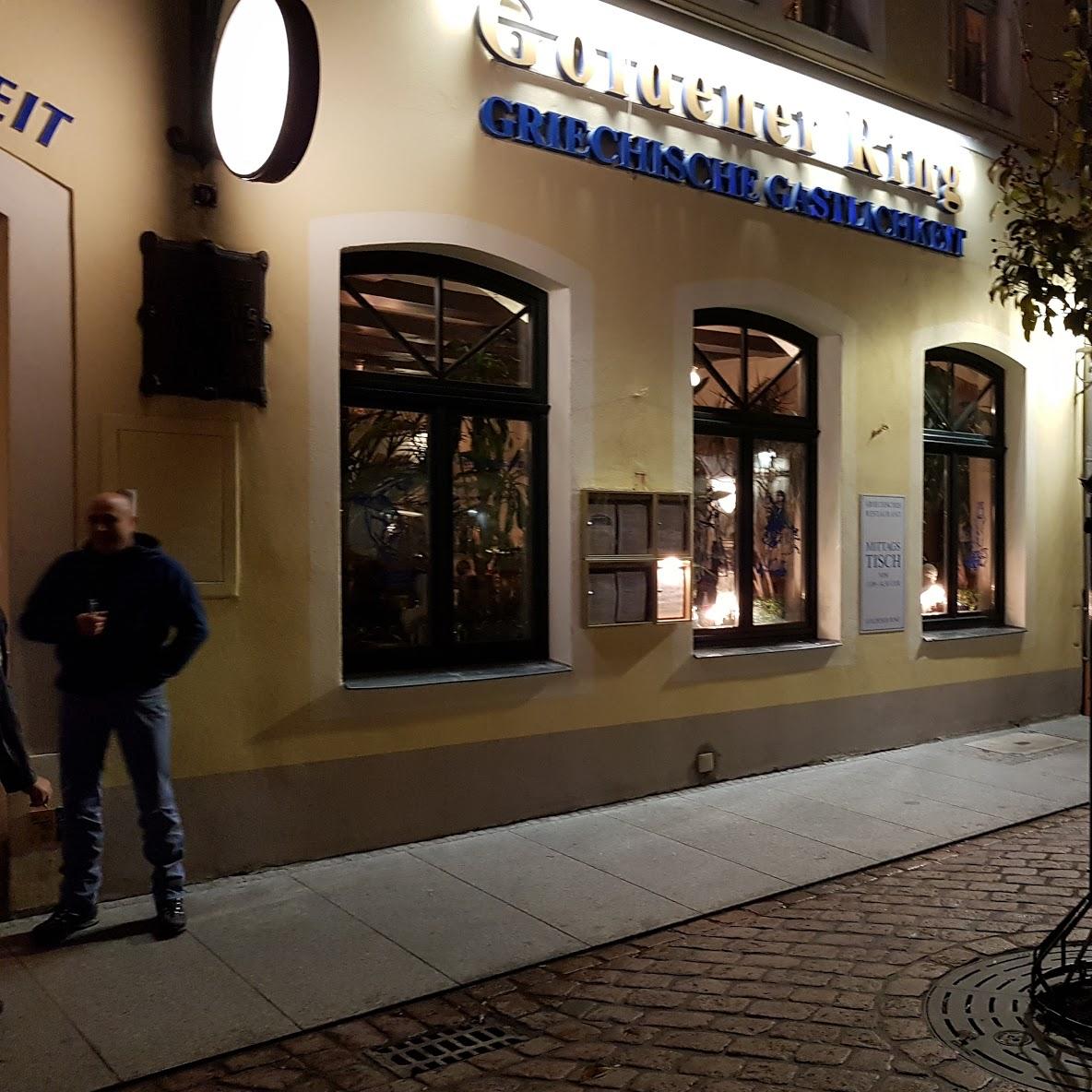 Restaurant "Goldener Ring" in Meißen