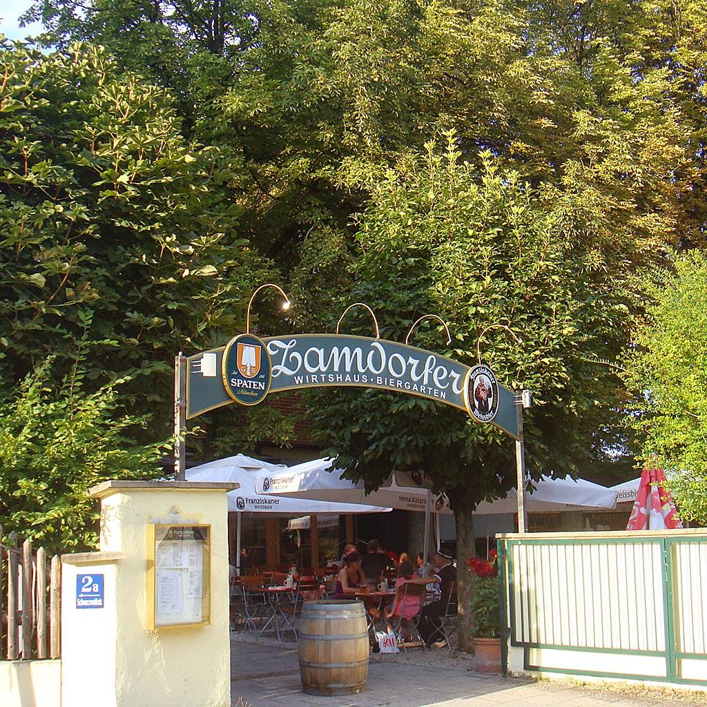 Restaurant "Wirtshaus Zamdorfer Biergarten" in München