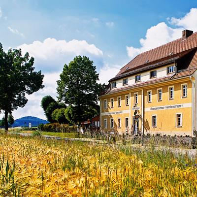 Restaurant "Landhotel Eulkretscham" in Herrnhut