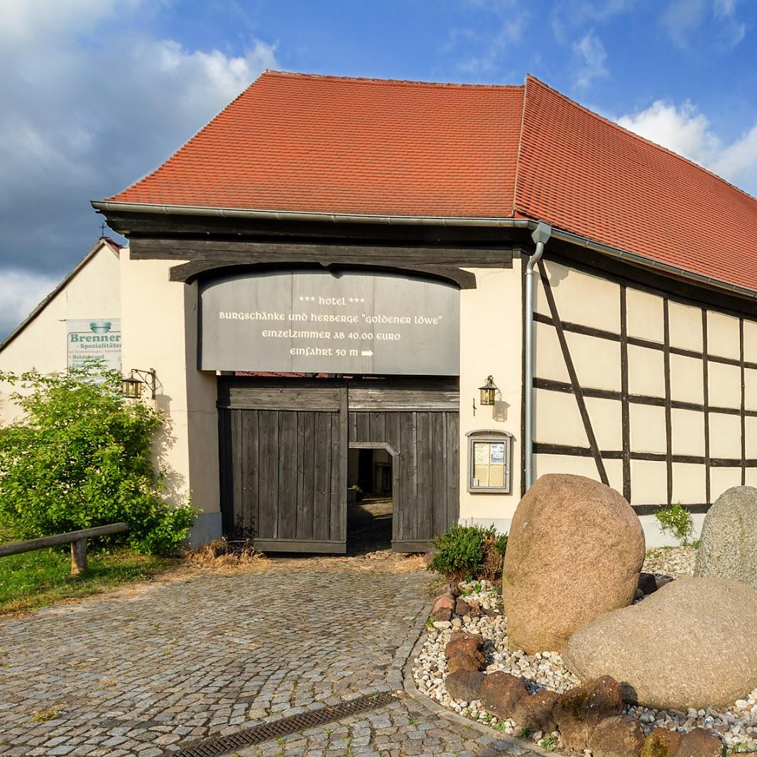 Restaurant "Burgschänke & Herberge Goldener Löwe" in Bad Düben