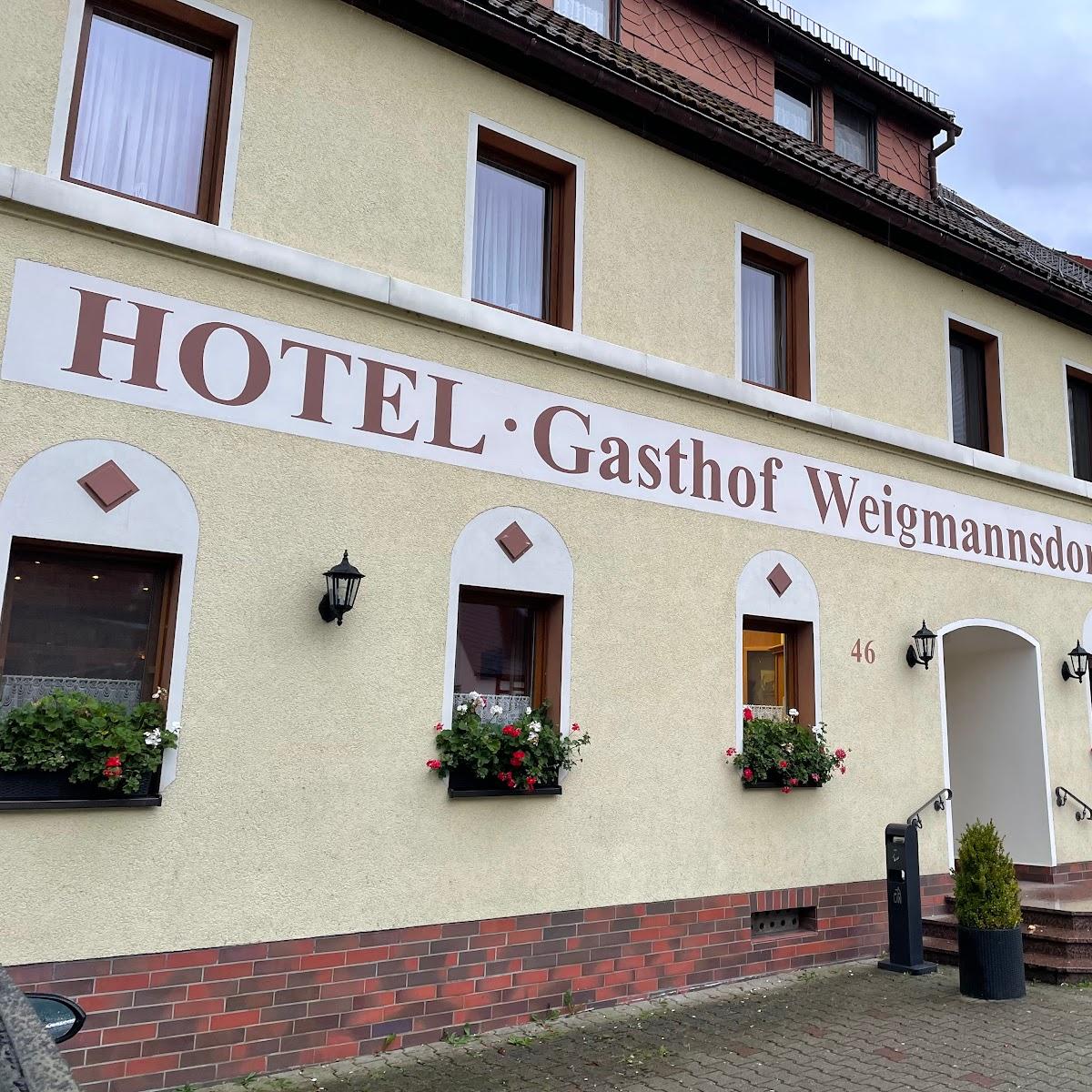 Restaurant "Gasthof Weigmannsdorf GmbH" in Lichtenberg-Erzgebirge