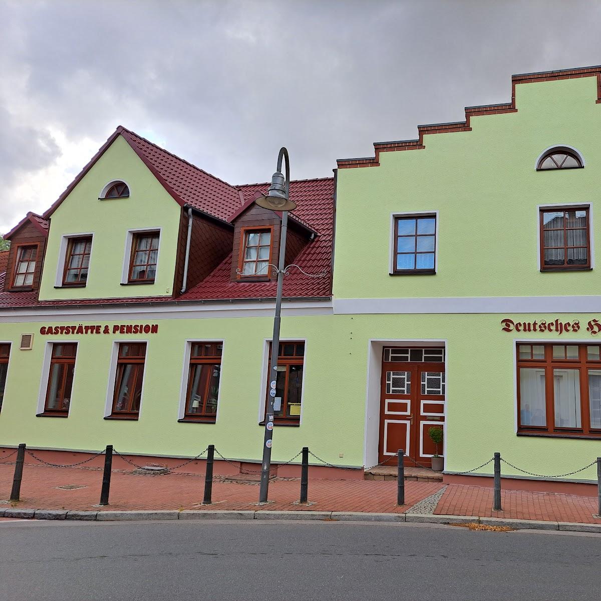 Restaurant "Hotel-Pension  Deutsches Haus " in Schwaan