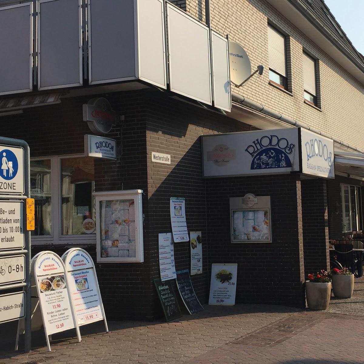 Restaurant "Gaststätte Rhodos" in Borkum