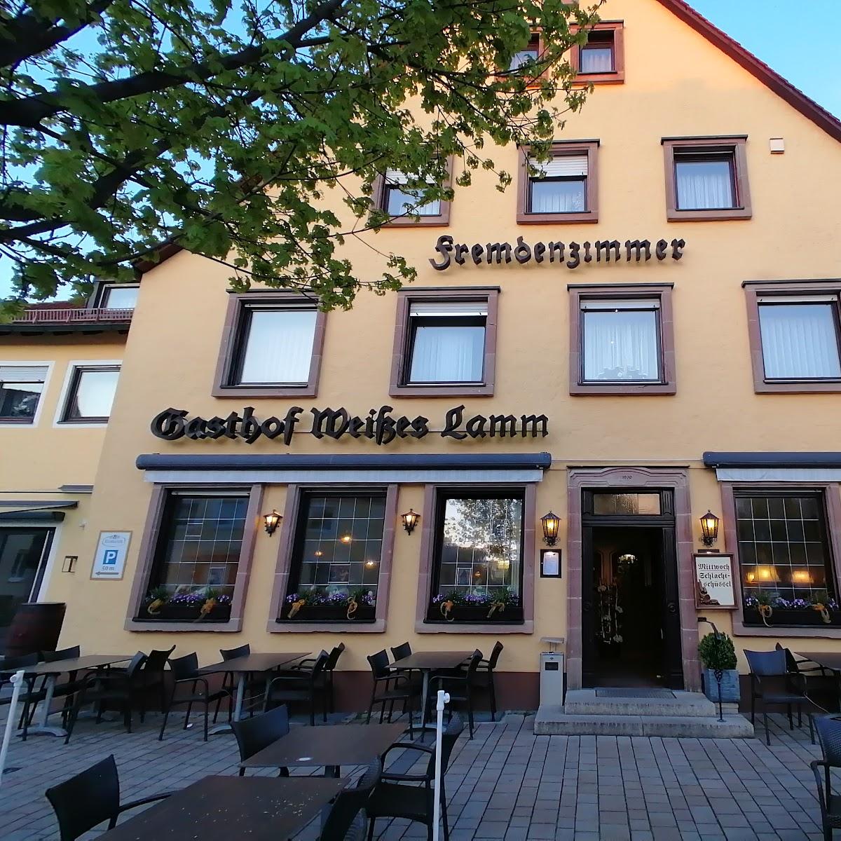 Restaurant "Gasthof Weißes Lamm" in Nürnberg