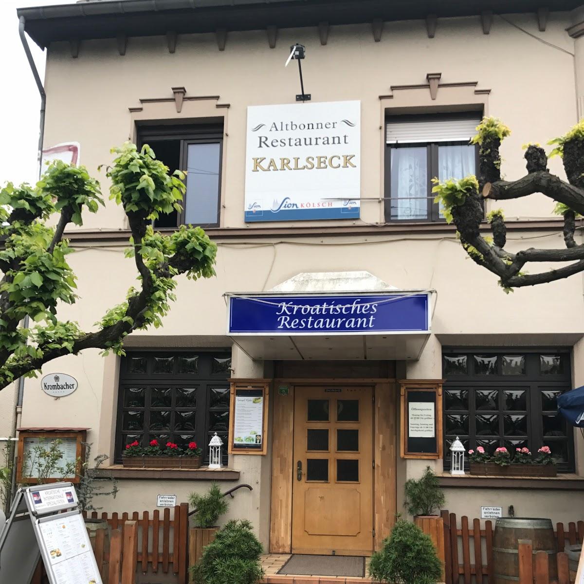 Restaurant "Karlseck" in Bonn