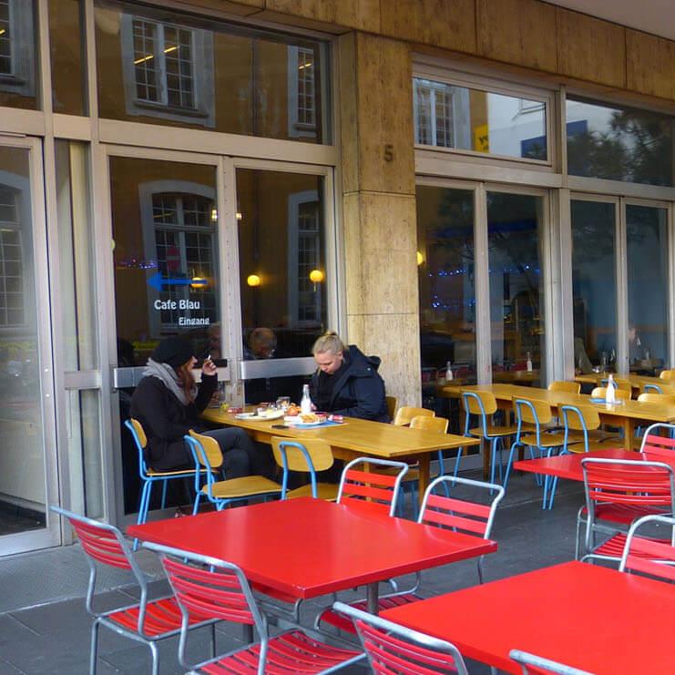 Restaurant "Café Blau" in Bonn