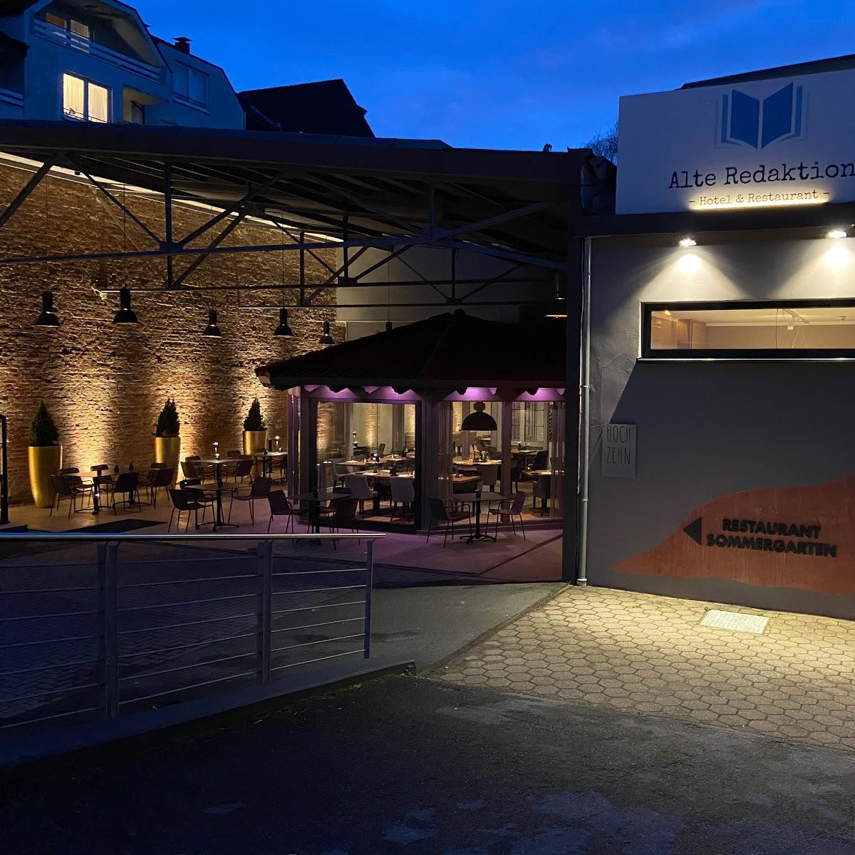 Restaurant "Hotel Alte Redaktion" in Gevelsberg