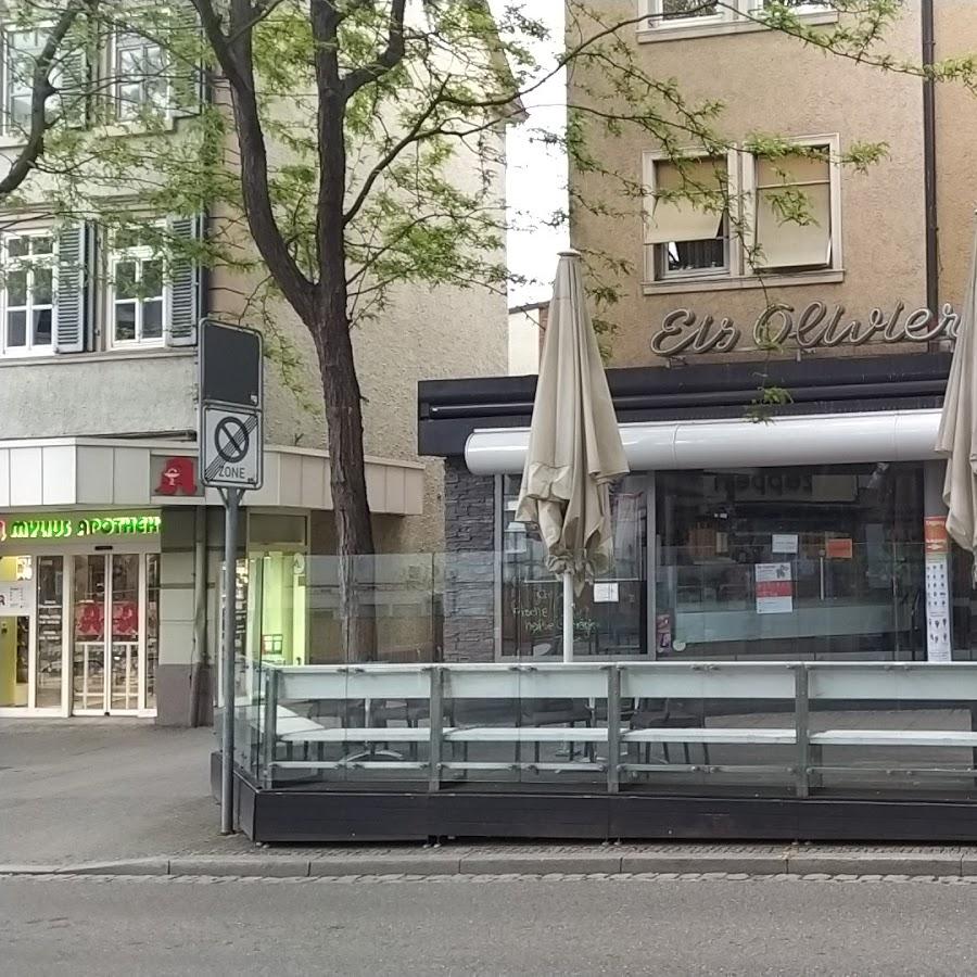 Restaurant "Eissalon Olivier, Myliusstrasse 3, Nähe Bahnhof" in Ludwigsburg