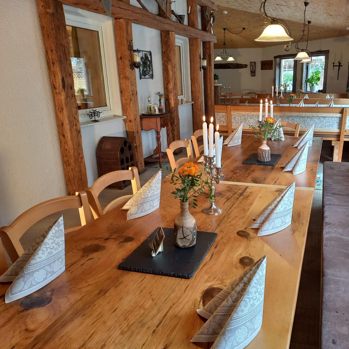 Restaurant "Burgschänke zu Haselbach" in Eppishausen