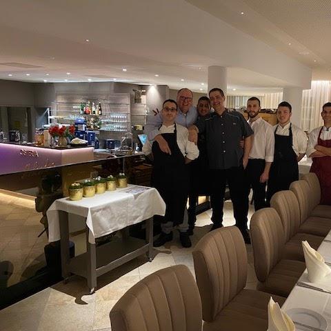 Restaurant "Osteria Malandra" in Ismaning